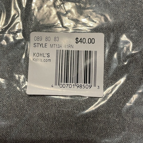 New Men’s Tek Gear Jogger, Size M, Gray - Picture 3 of 6